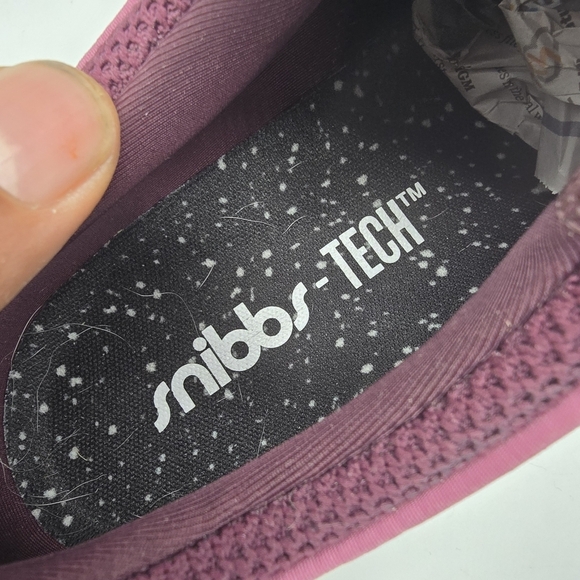 Snibbs Shoe Women's 10 Men's 8.5 Orbit Work Sneaker Wine Tasting Maroon - Picture 10 of 10